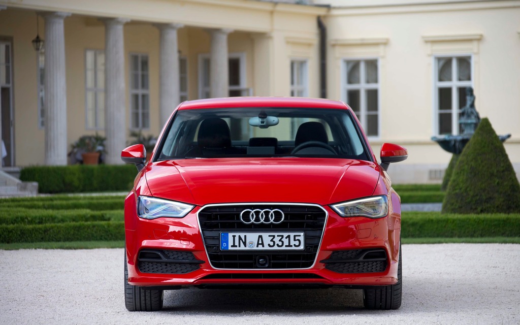 2015 Audi A3 - Larger front air intakes