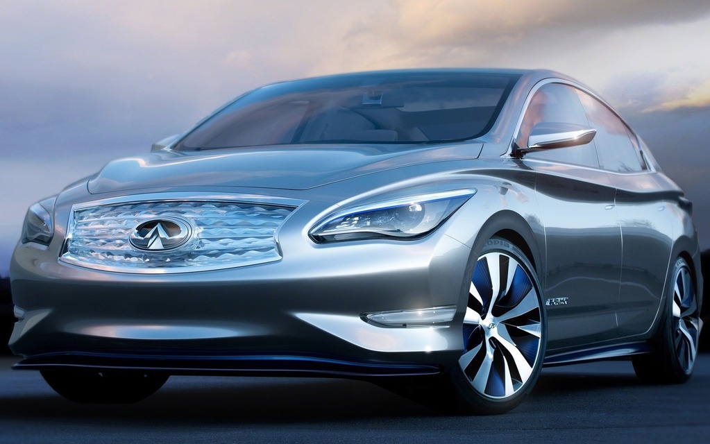 The Infiniti electric car will be heavily informed by the LE concept.