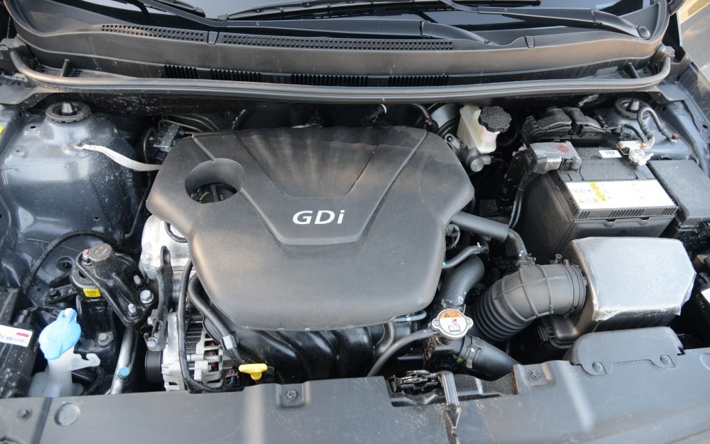 Direct injection helps squeeze 138 horsepower out of the engine.