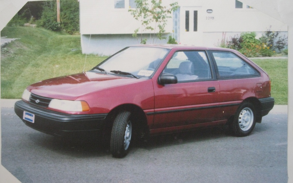 1986 Hyundai Exccel 3p