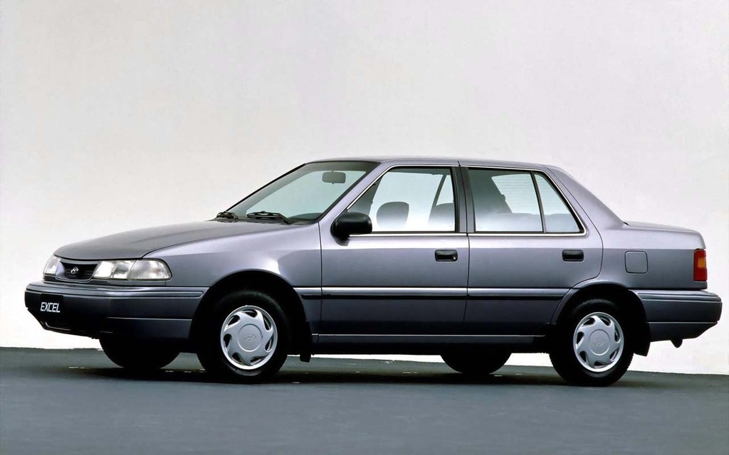 1990 Hyundai Excel berline