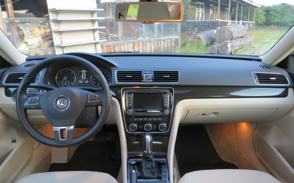 The 2014 Volkswagen Passat TDI.