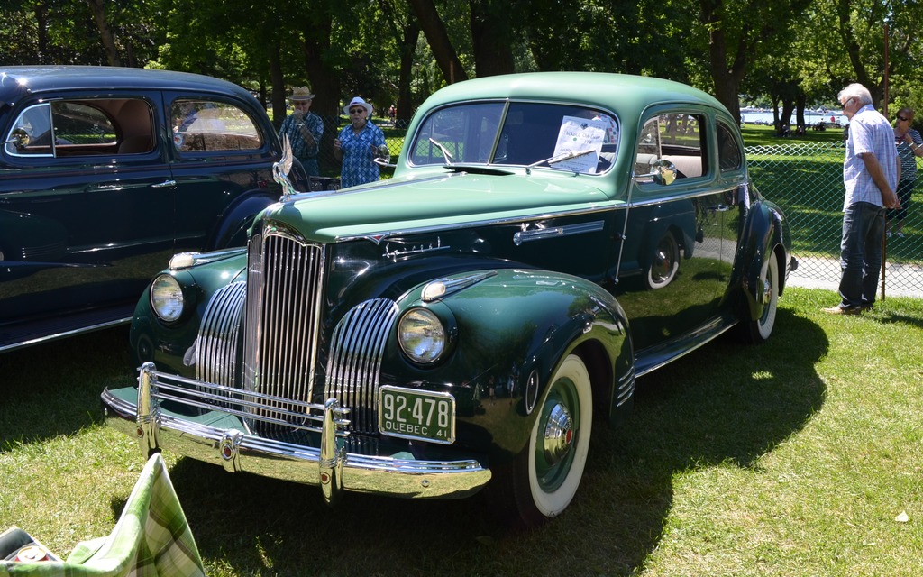 Packard Club Coupe 1941, propriété de André Hogue