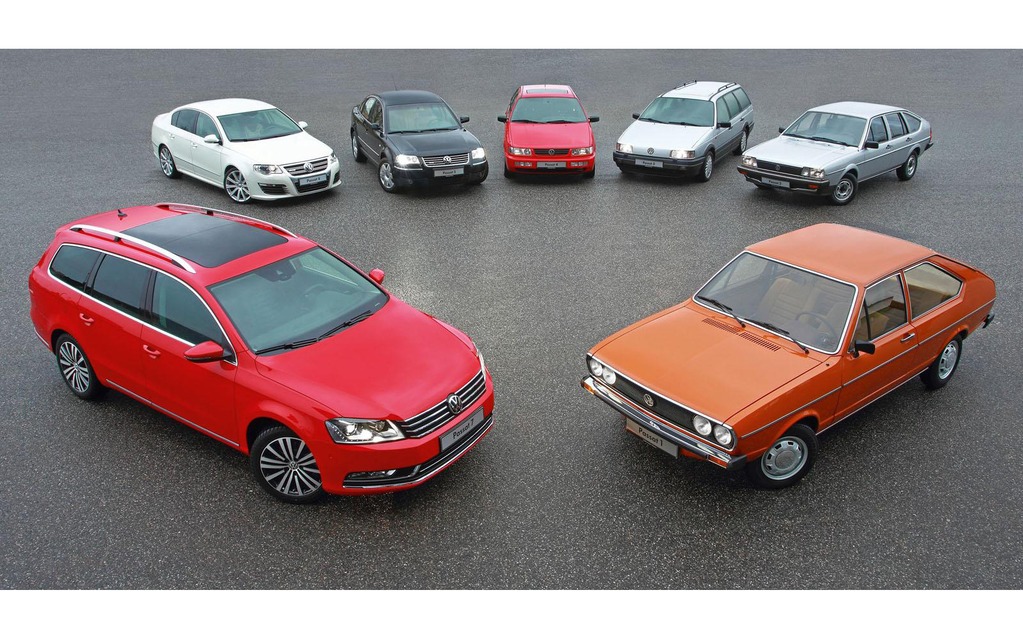 Volkswagen Passat: elle fête son 40e anniversaire