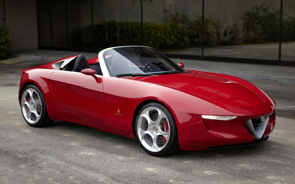 Alfa Romeo 2uettottanta Concept dessiné par Pininfarina