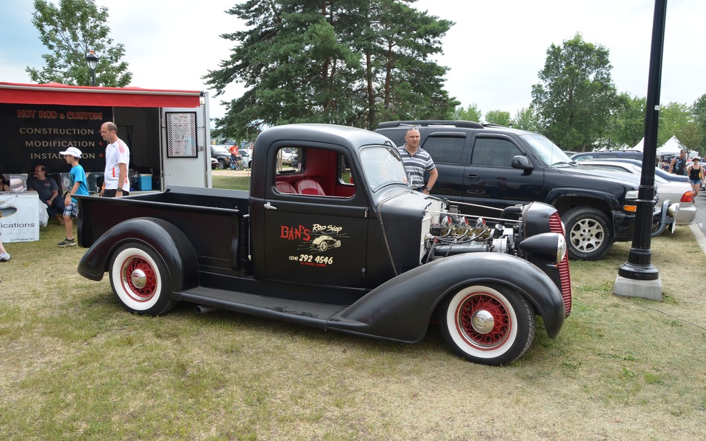 Dan's Rod Shop vient rarement à Granby les mains vides!