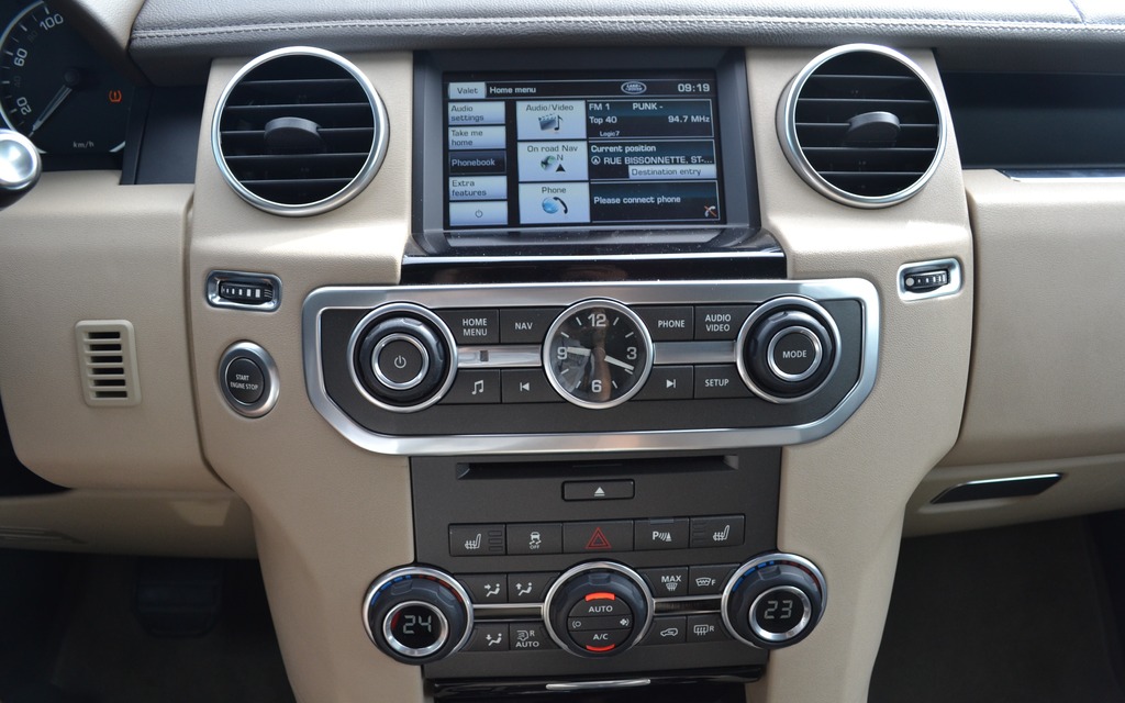   The dashboard controls have been simplified over the years.