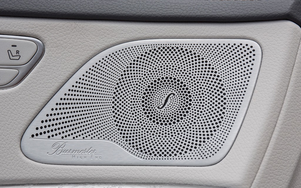  2014 Mercedes-Benz S-Class - Optional Burmester audio system.
