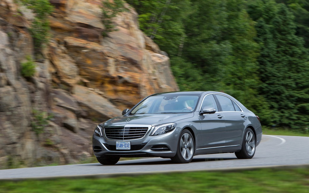  2014 Mercedes-Benz S-Class - On the road in Muskoka.