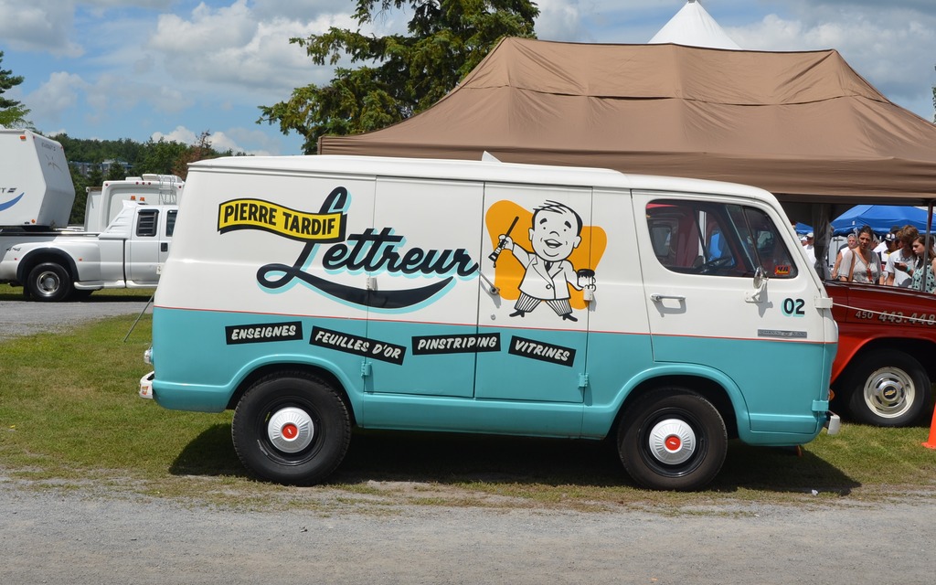 Du talent, ce Pierre Tardif! (Chevy Van 1966)