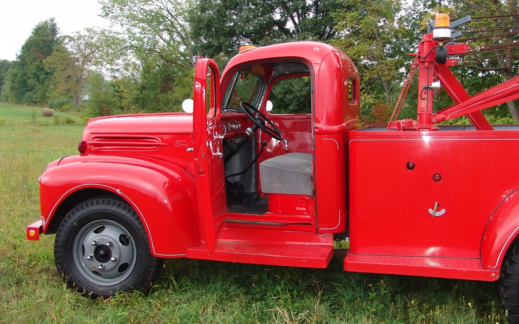 Gros camion, petite cabine.