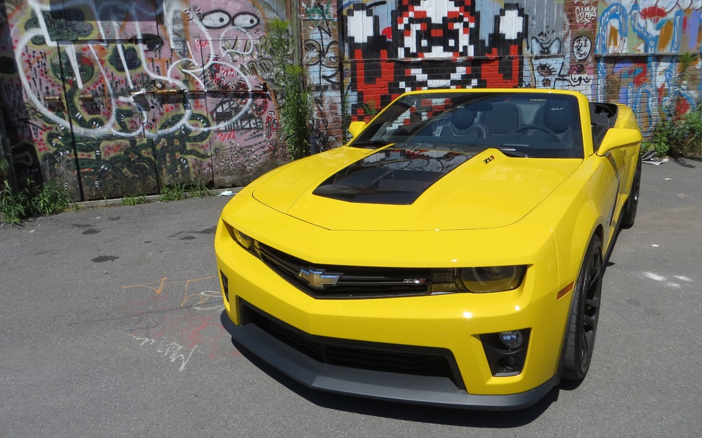 2013 Chevrolet Camaro ZL1 convertible.