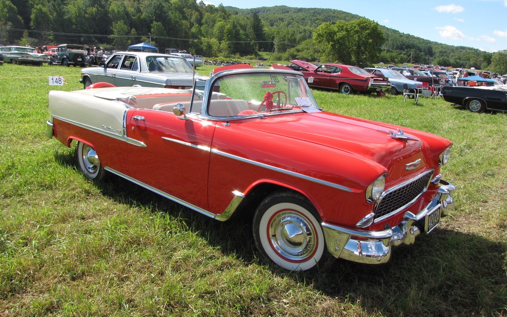Chevrolet Belair Convertible 1955 (Propriétaire: Dick Josher)