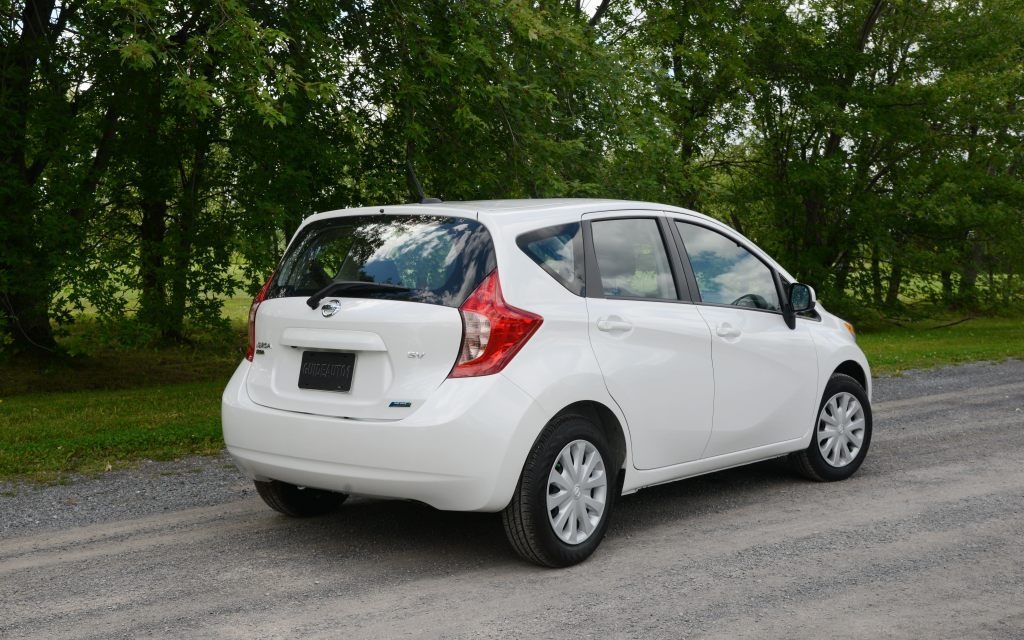  The Nissan Versa Note is the roomier of the two.