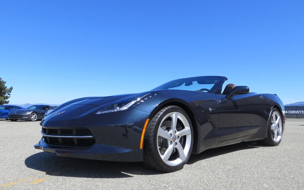 The 2014 Chevrolet Corvette Stingray.