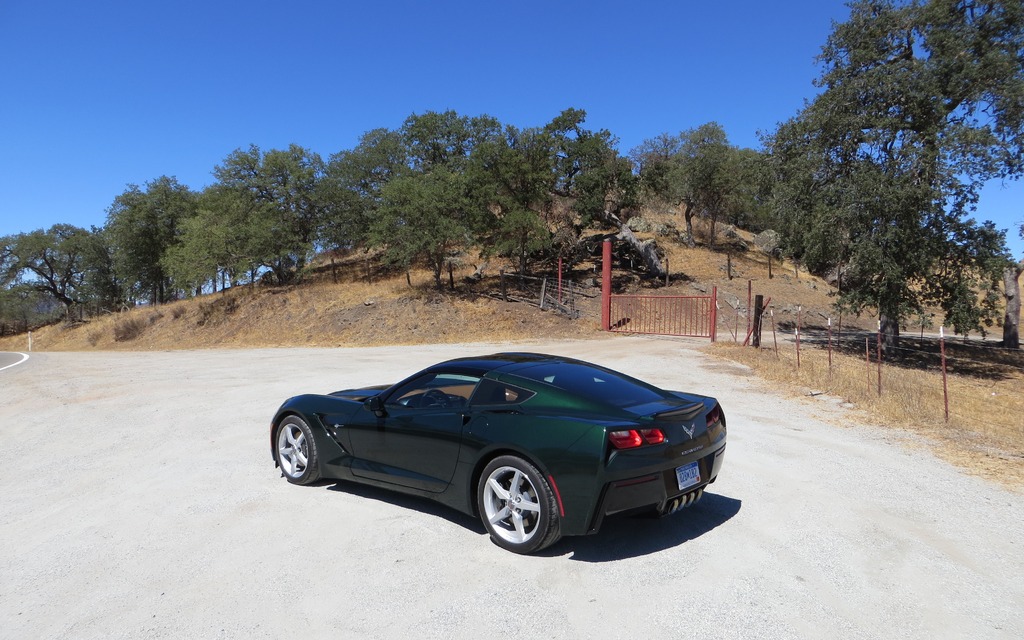 The 2014 Chevrolet Corvette Stingray.