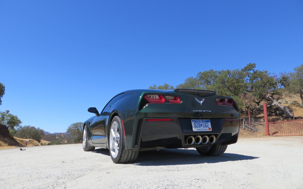 The 2014 Chevrolet Corvette Stingray.