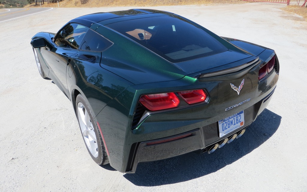 The 2014 Chevrolet Corvette Stingray.