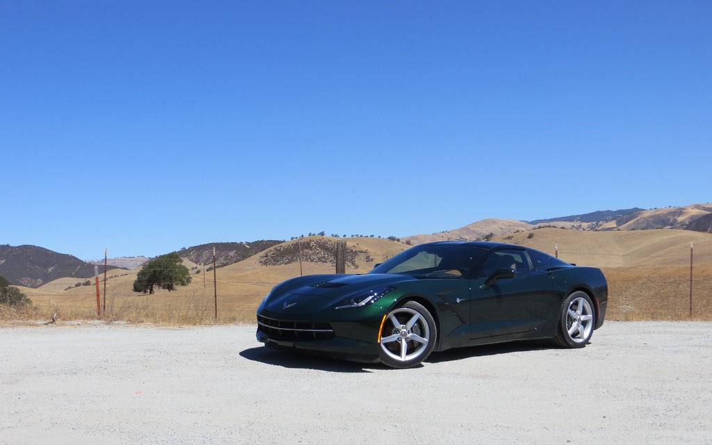 The 2014 Chevrolet Corvette Stingray.