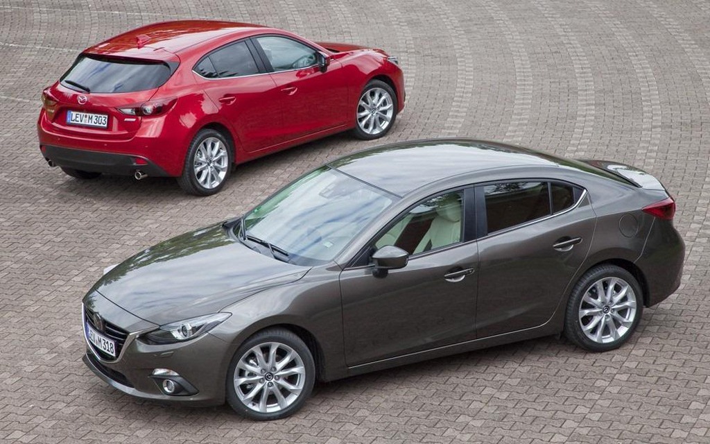 Mazda3 berline et hatchback 2014
