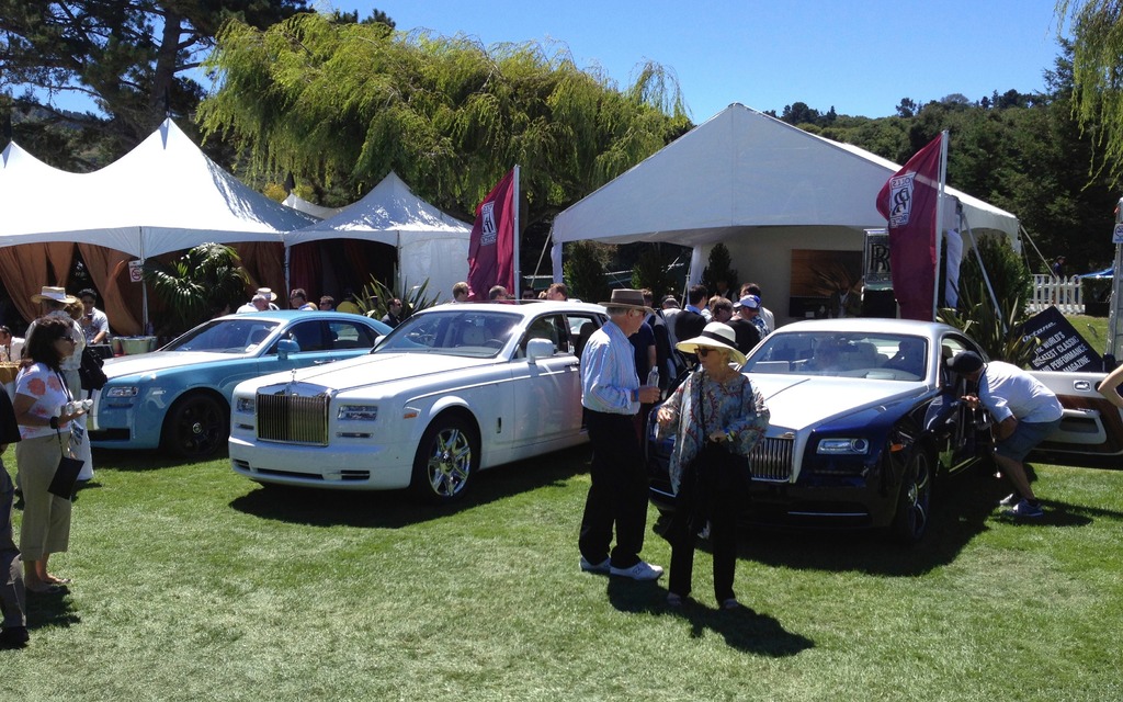 Rolls Royce à Pebble Beach