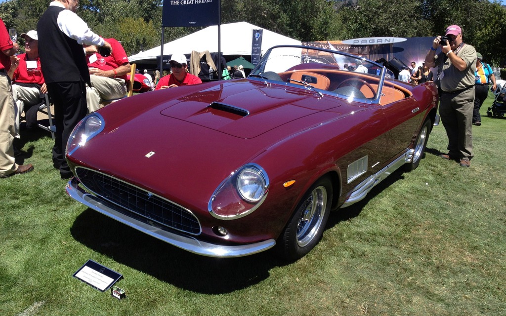 1964 Ferrari 500 Superfast Spyder Americano (Propriétaire: Rick Bunkfeldt)