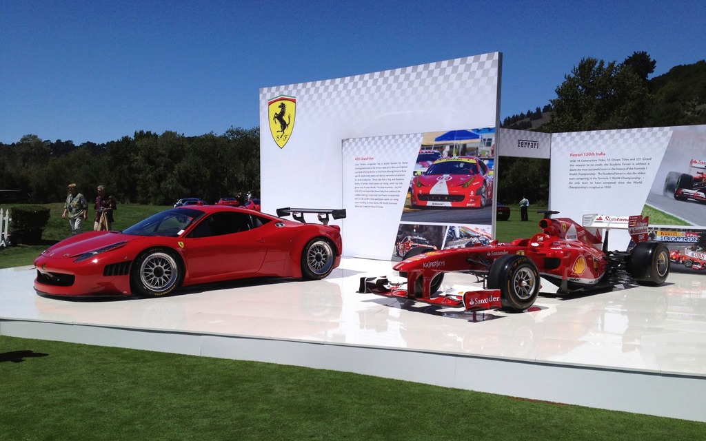 Ferrari à Pebble Beach