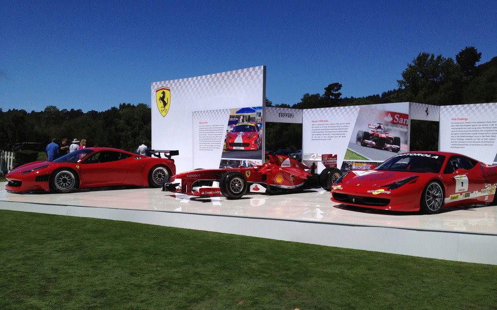 Ferrari à Pebble Beach