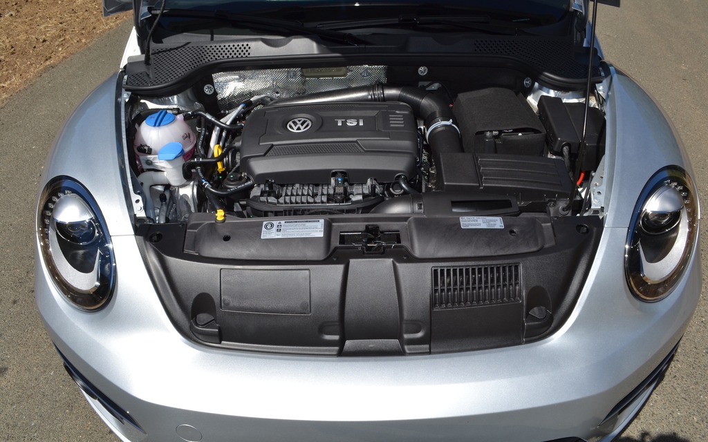 Le moteur de la Beetle GSR développe 210 chevaux
