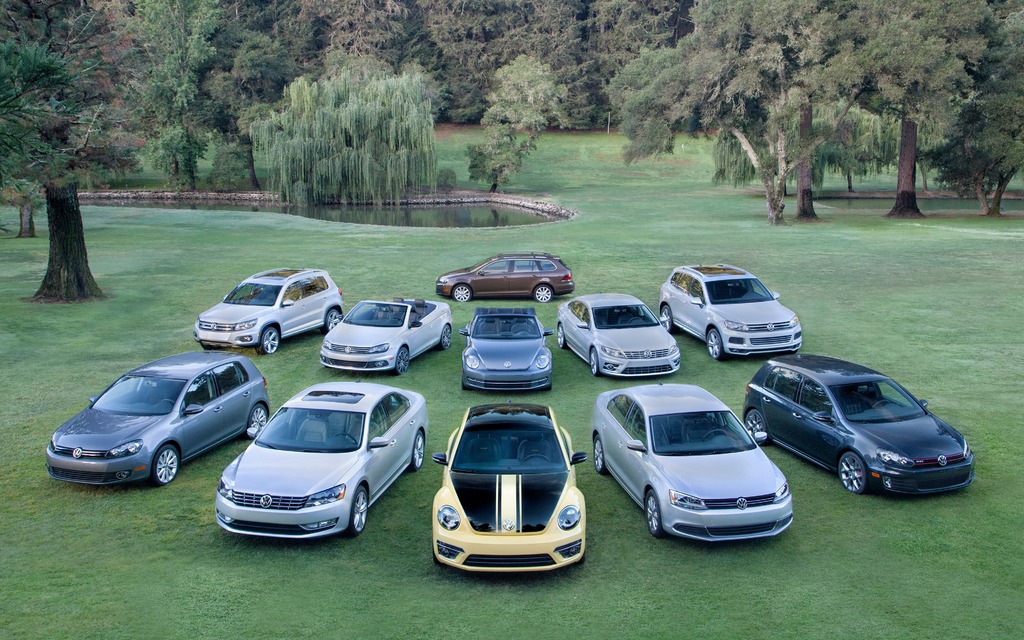 La gamme Volkswagen 2014 en entier !