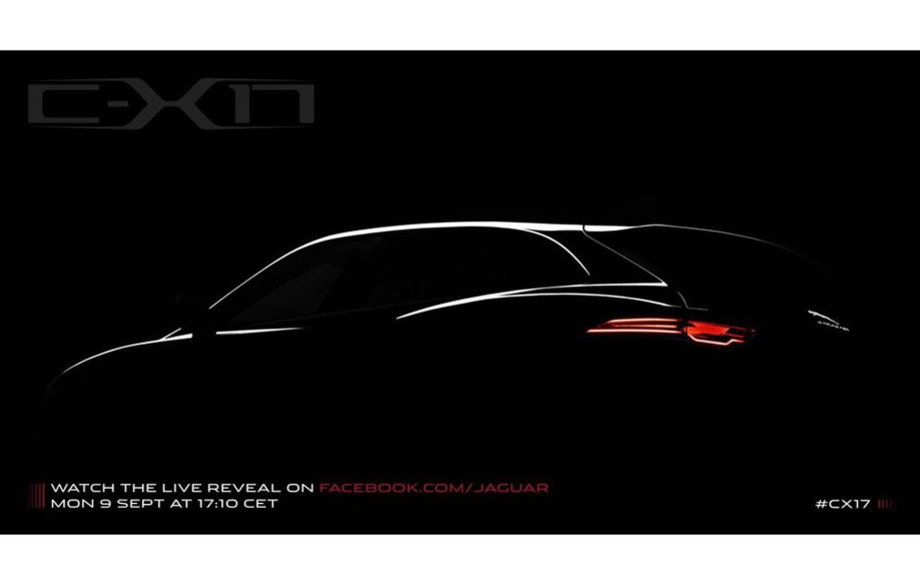 Jaguar C-X17 Concept Teaser