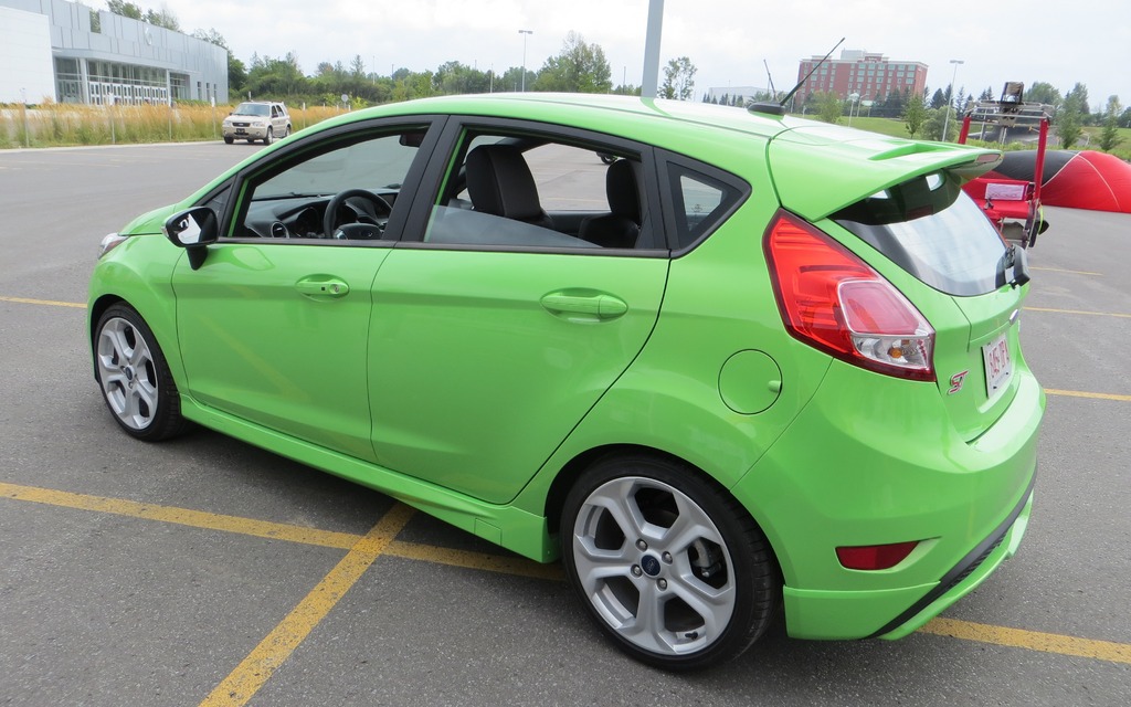 The 2014 Ford Fiesta.