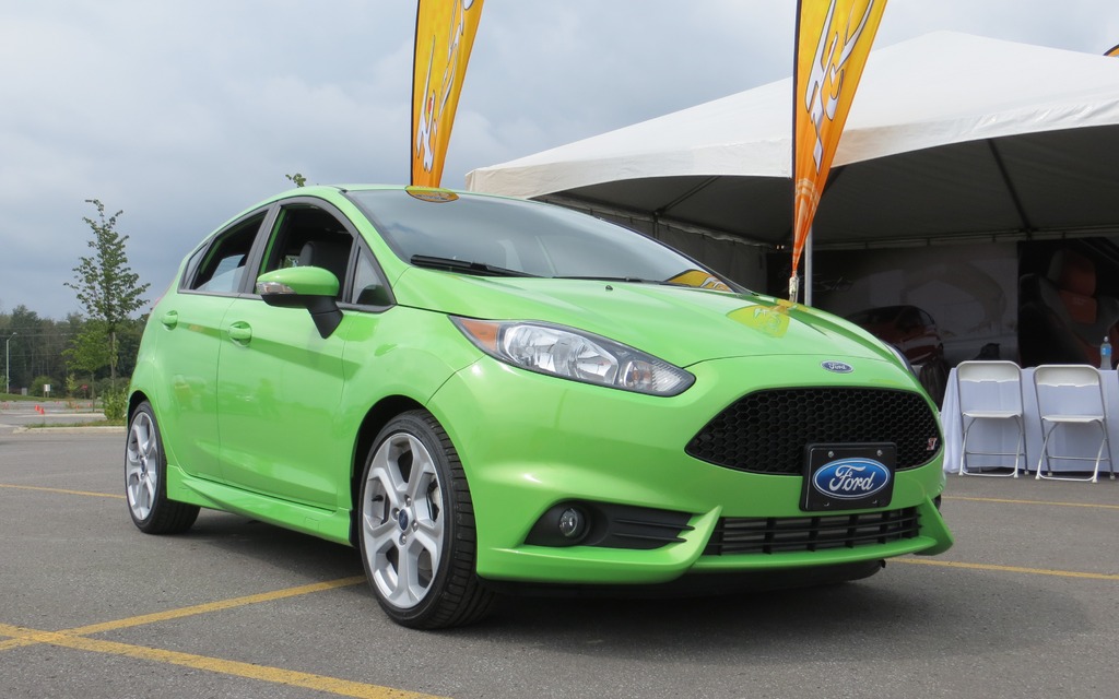 The 2014 Ford Fiesta.