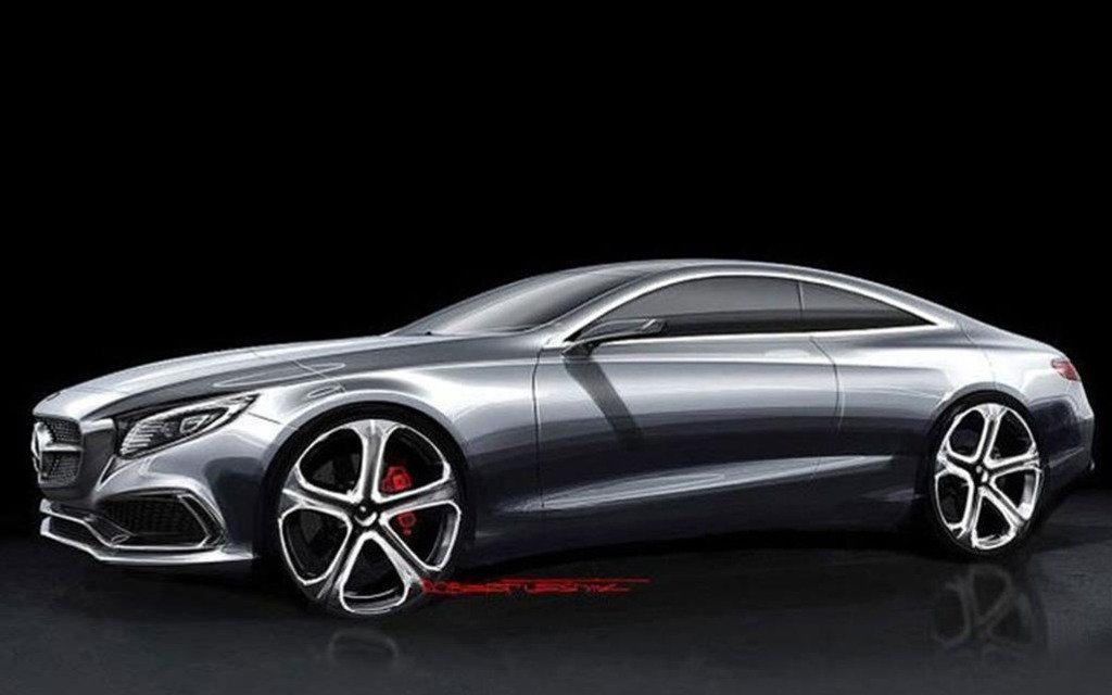 Mercedes-Benz S-Class Coupe Render