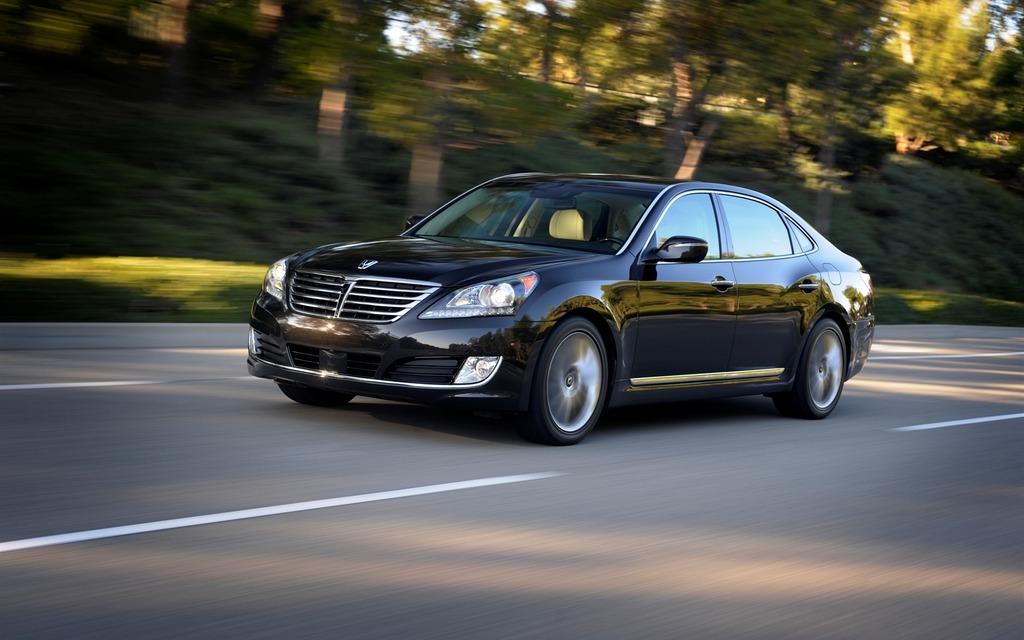 The 2014 Hyundai Equus.