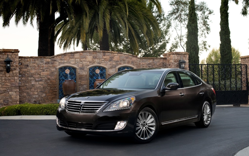 The 2014 Hyundai Equus.