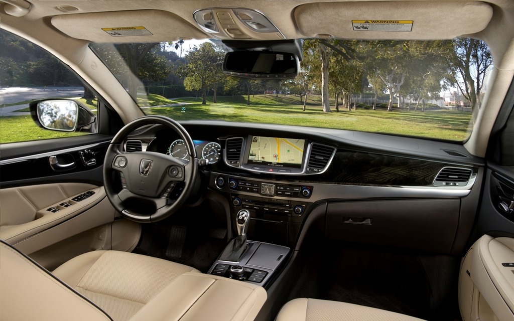 The 2014 Hyundai Equus.