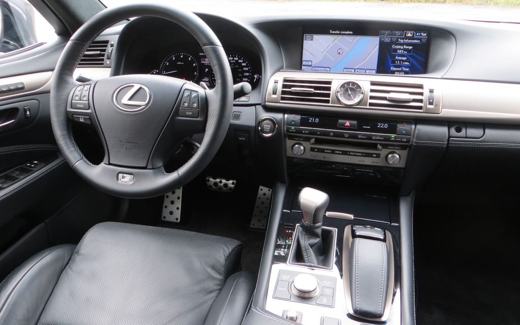 The 2013 Lexus LS 460 F Sport.