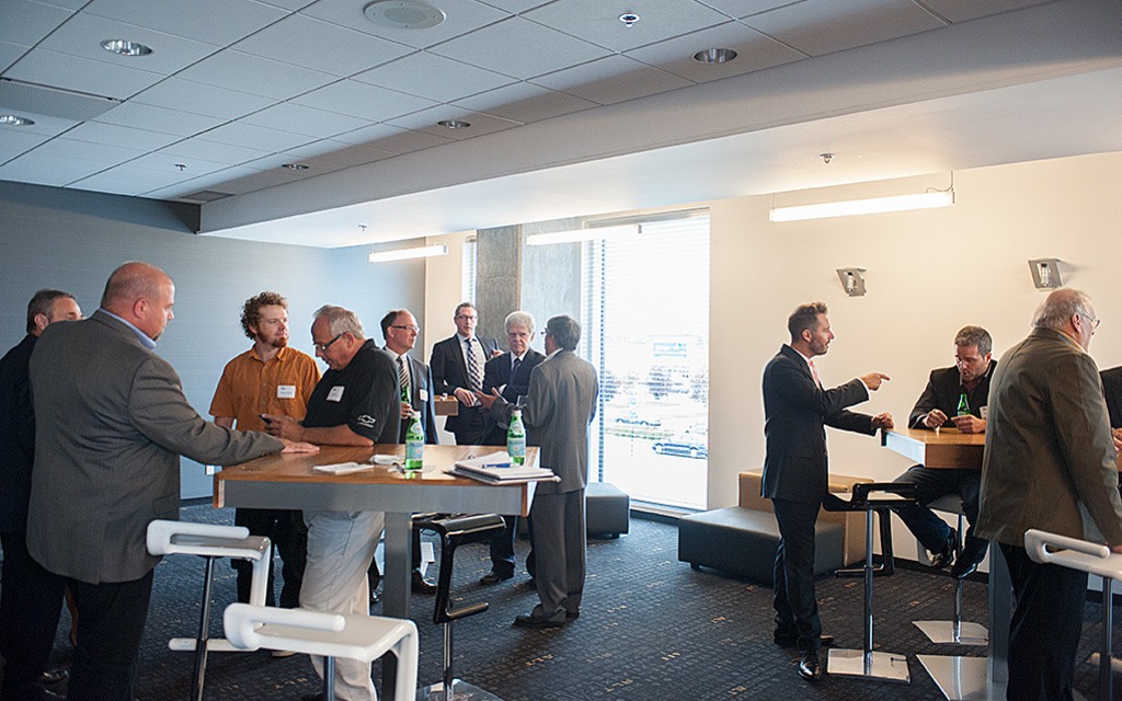 Une partie des convives