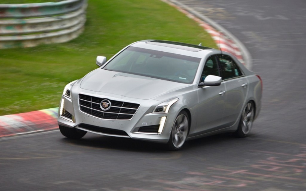 The Cadillac CTS Sedan on the Nürburgring 