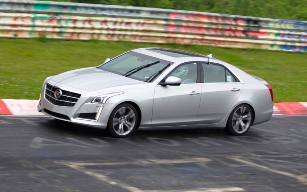 The Cadillac CTS Sedan on the Nürburgring 