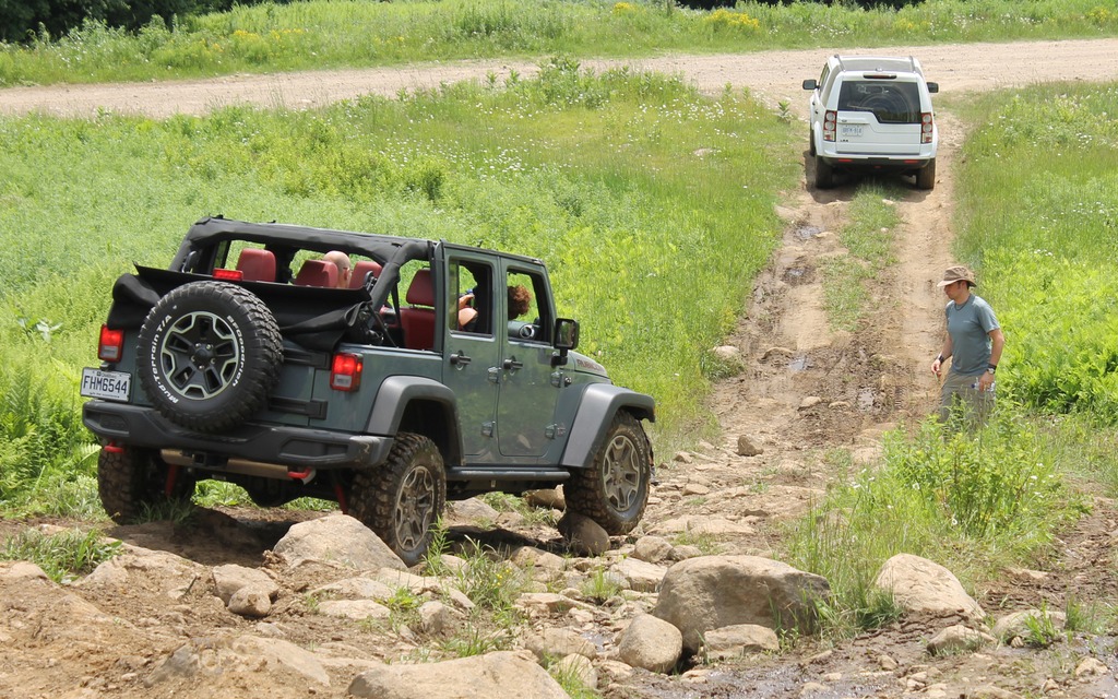  The Jeep Wrangler Rubicon and the Land Rover LR4