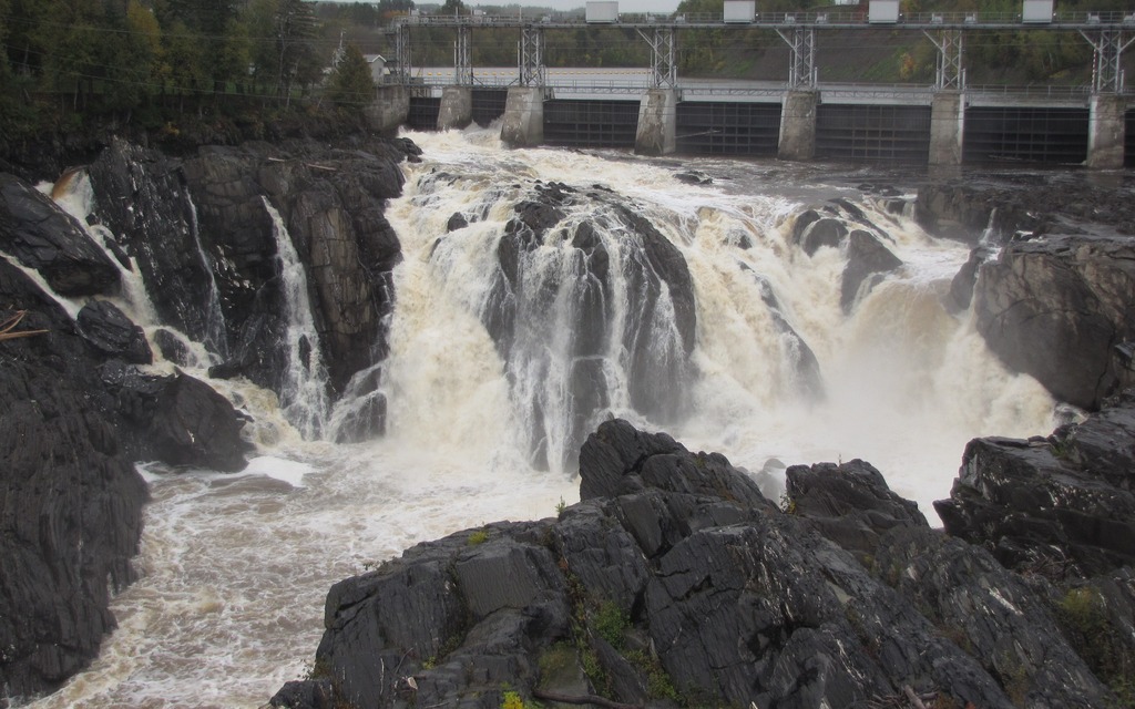 Grand Falls, au Nouveau-Brunswick