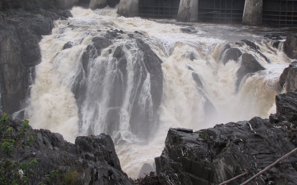 Grand Falls, au Nouveau-Brunswick