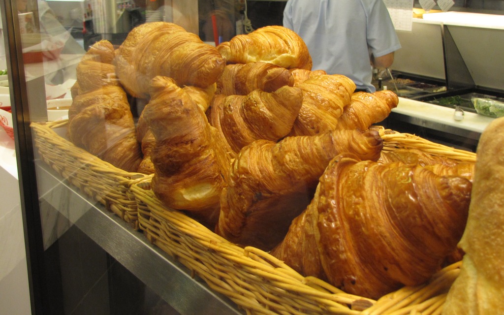 Le croissant énorme vu chez Paillard