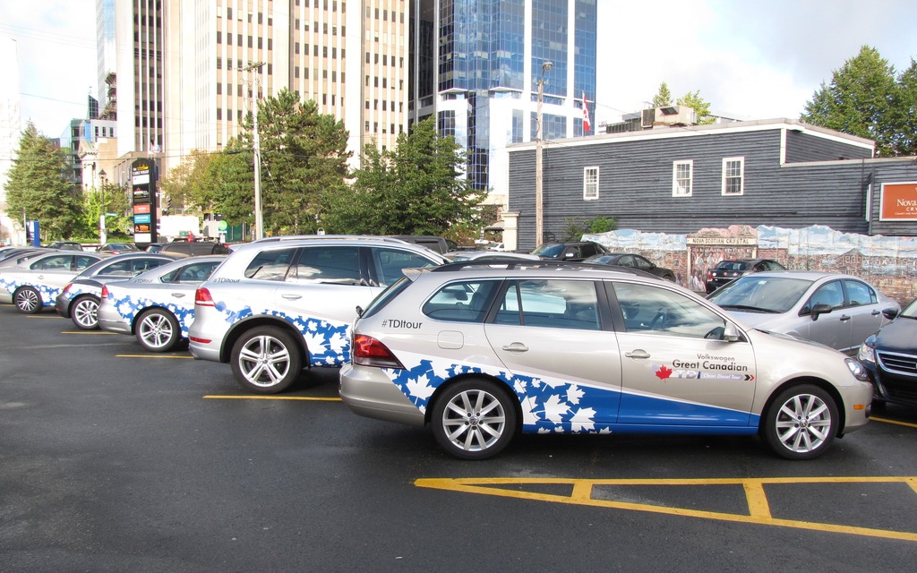Five TDI Vehicles at the Port of Halifax