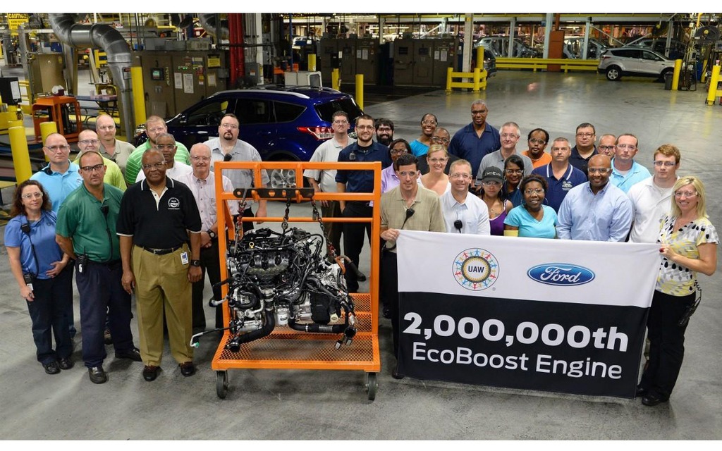 2 millionième moteur EcoBoost de Ford