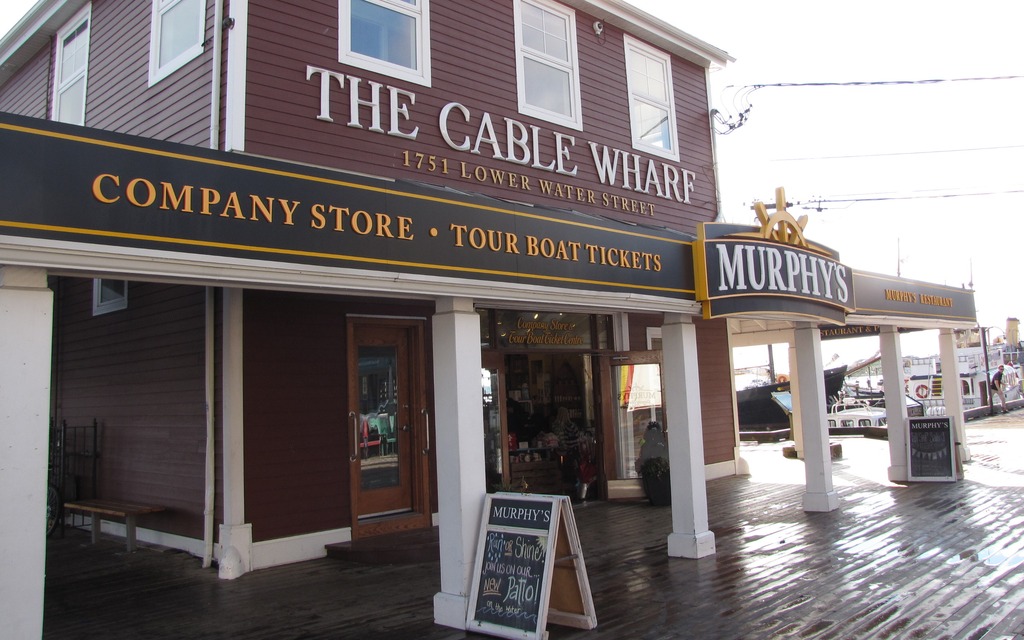 Cable Wharf at the Port of Halifax.