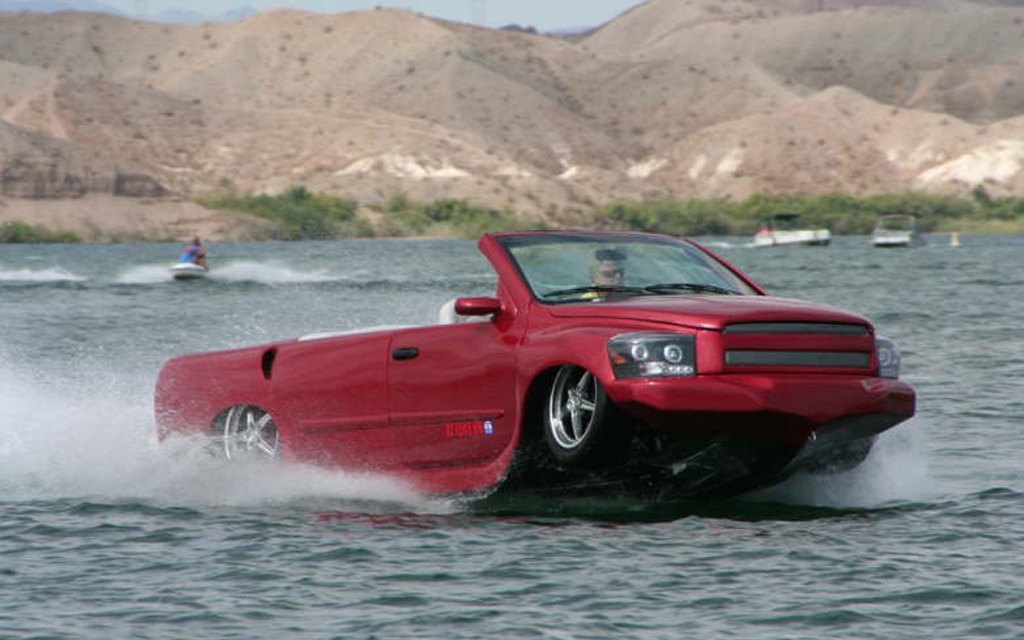 8 Watercar Python: Considered the world’s fastest amphibious vehicle. 