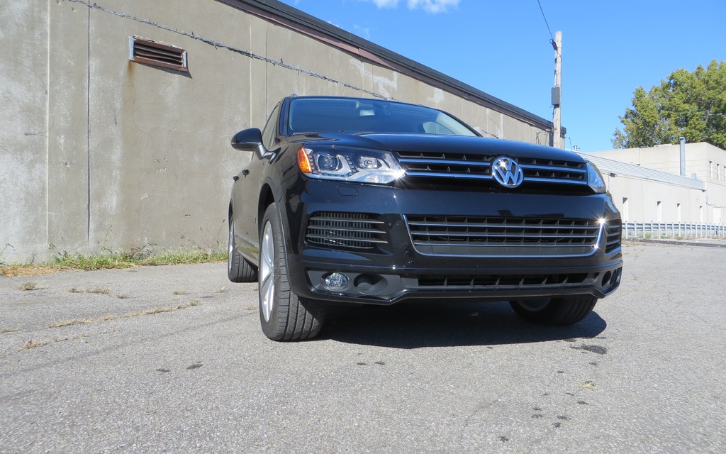 The 2014 Volkswagen Touareg TDI.